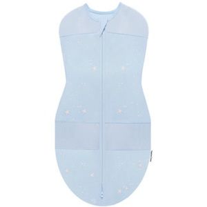 SNOO Organic Cotton Sleepea 5-Second Swaddle Blue with Stars